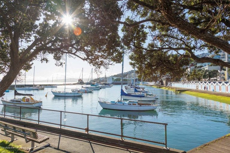 Photo of property in Fountain Court, 13/48 Oriental Parade, Oriental Bay, Wellington, 6011