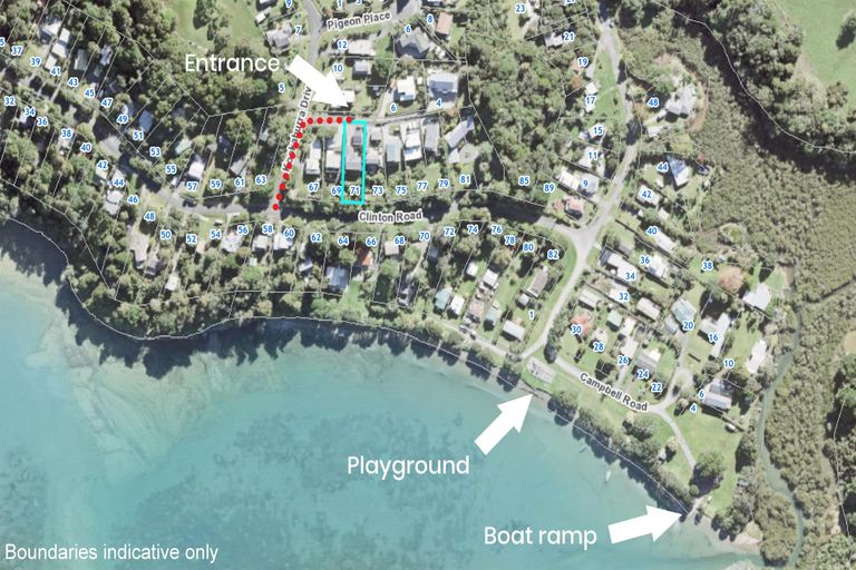 Photo of property in 71 Clinton Road, Tawharanui Peninsula, Warkworth, 0986