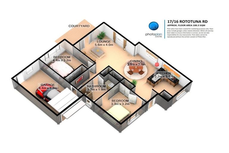 Photo of property in Village Gardens, 17/16u Rototuna Road, Flagstaff, Hamilton, 3210
