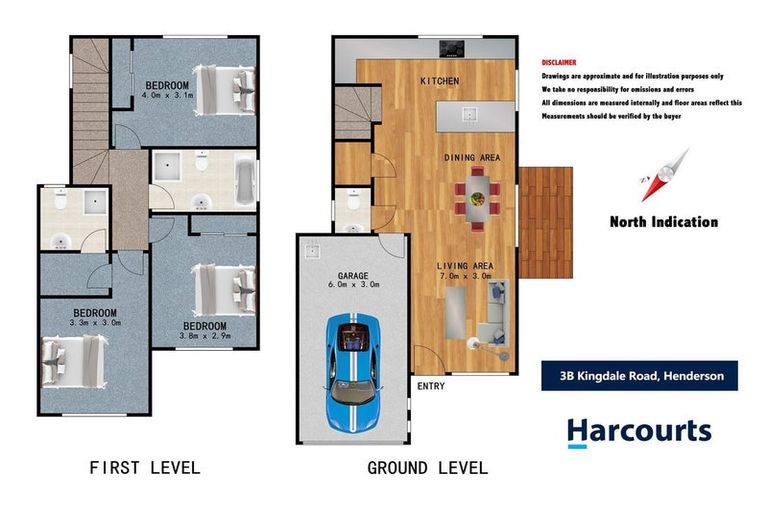 Photo of property in 3d Kingdale Road, Henderson, Auckland, 0610