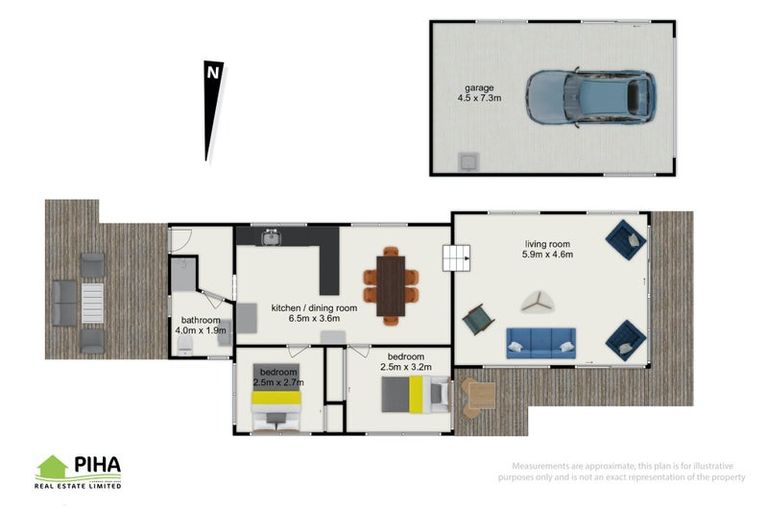 Photo of property in 95 Marine Parade North, Piha, New Lynn, 0772