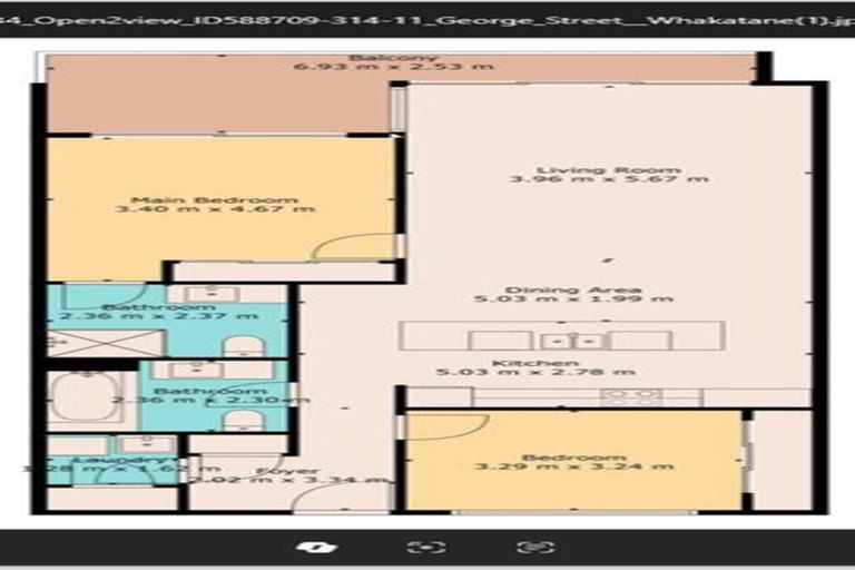 Photo of property in Quayside Apartments, 214/11 George Street, Whakatane, 3120