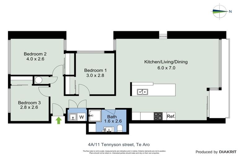 Photo of property in Republic2, 4a/11 Tennyson Street, Te Aro, Wellington, 6011