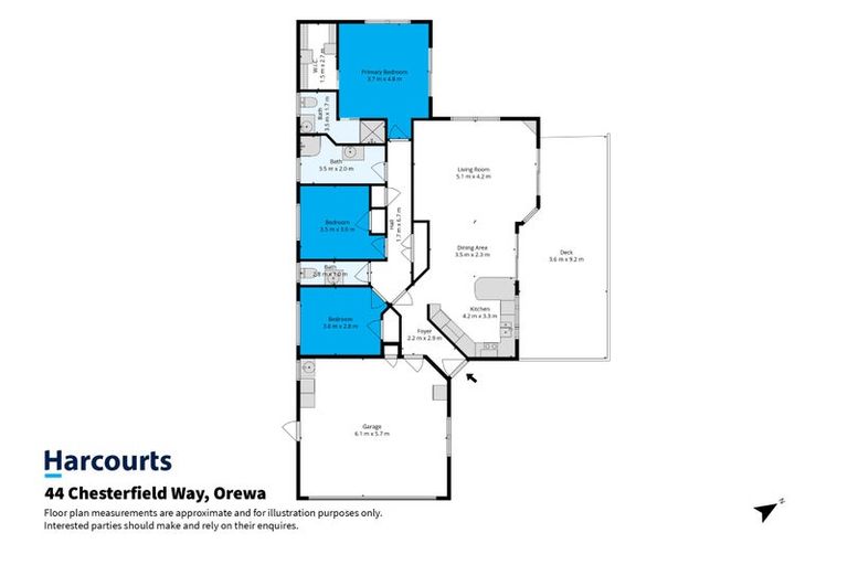 Photo of property in 44 Chesterfield Way, Orewa, 0931