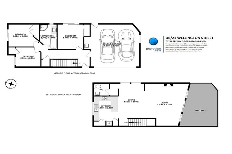 Photo of property in 21u6 Wellington Street, Hamilton East, Hamilton, 3216