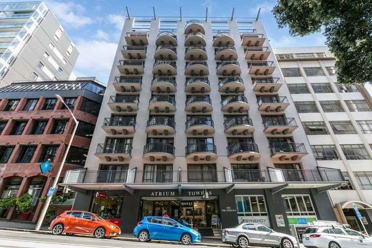 Photo of property in Atrium Apartments, 3i/154 The Terrace, Wellington Central, Wellington, 6011