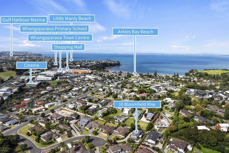 Photo of property in 10 Bloomfield Rise, Stanmore Bay, Whangaparaoa, 0932