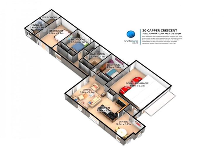 Photo of property in 20 Capper Crescent, Chartwell, Hamilton, 3210