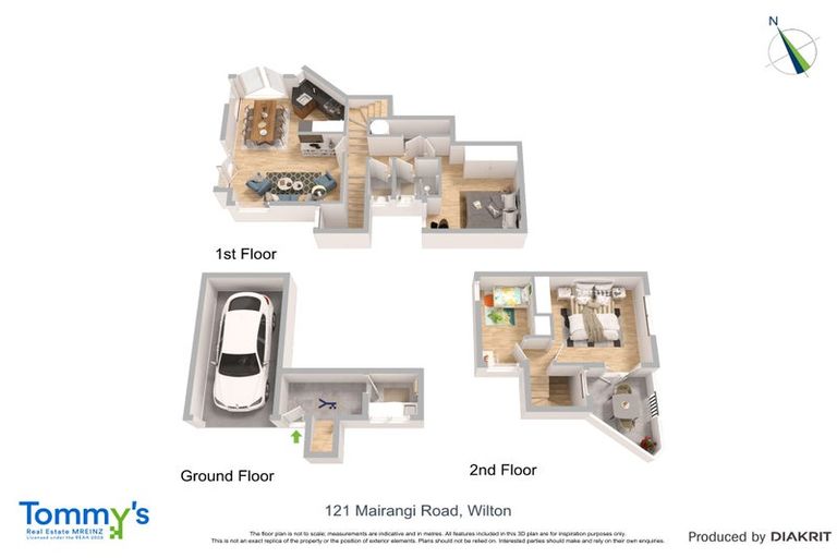 Photo of property in 121 Mairangi Road, Wilton, Wellington, 6012