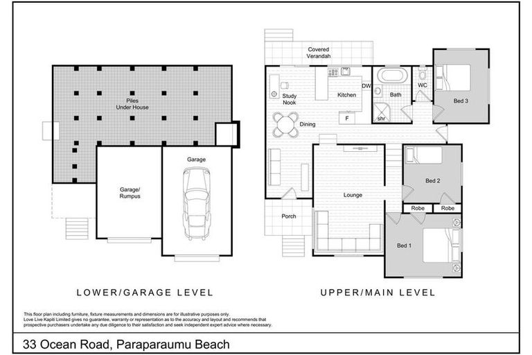 Photo of property in 33 Ocean Road, Paraparaumu Beach, Paraparaumu, 5032