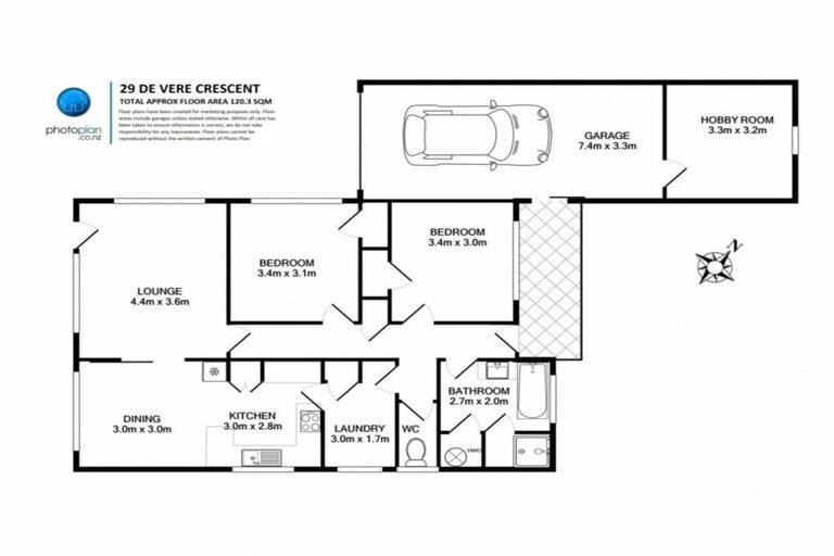 Photo of property in 29 De Vere Crescent, Chartwell, Hamilton, 3210