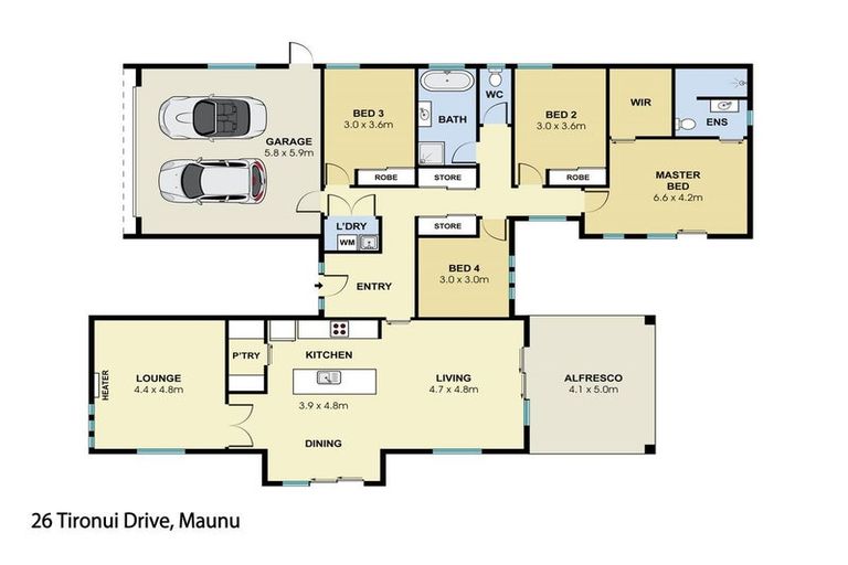 Photo of property in 26 Tironui Drive, Maunu, Whangarei, 0179