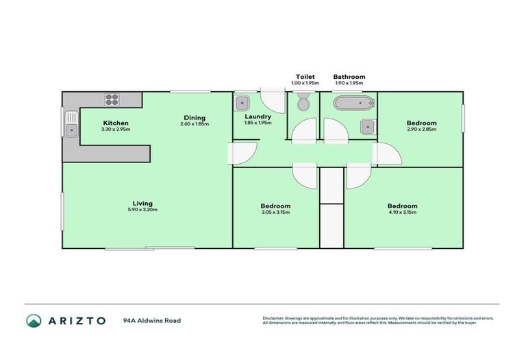 Photo of property in 94 Aldwins Road, Phillipstown, Christchurch, 8062