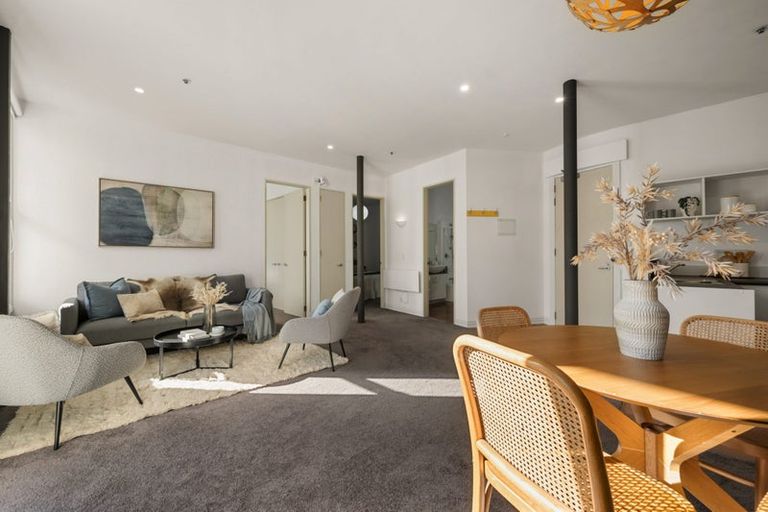 Photo of property in Columbia Apartments, 13/32 Cuba Street, Te Aro, Wellington, 6011