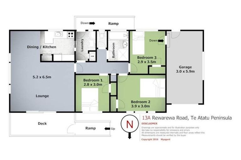 Photo of property in 13 Rewarewa Road, Te Atatu Peninsula, Auckland, 0610