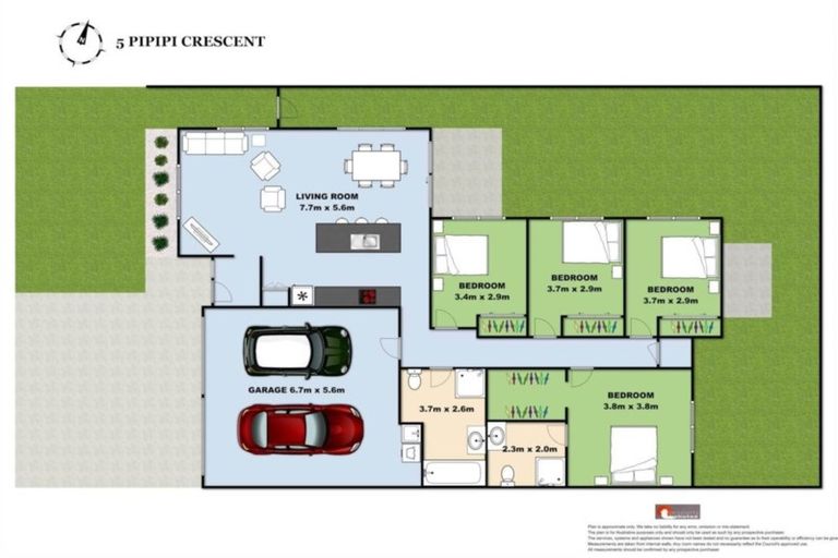 Photo of property in 5 Pipipi Crescent, Takanini, 2112
