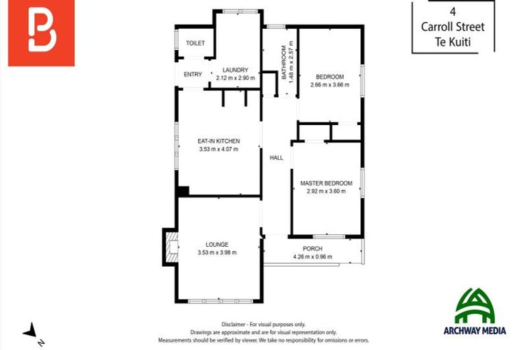 Photo of property in 4 Carroll Street, Te Kuiti, 3910