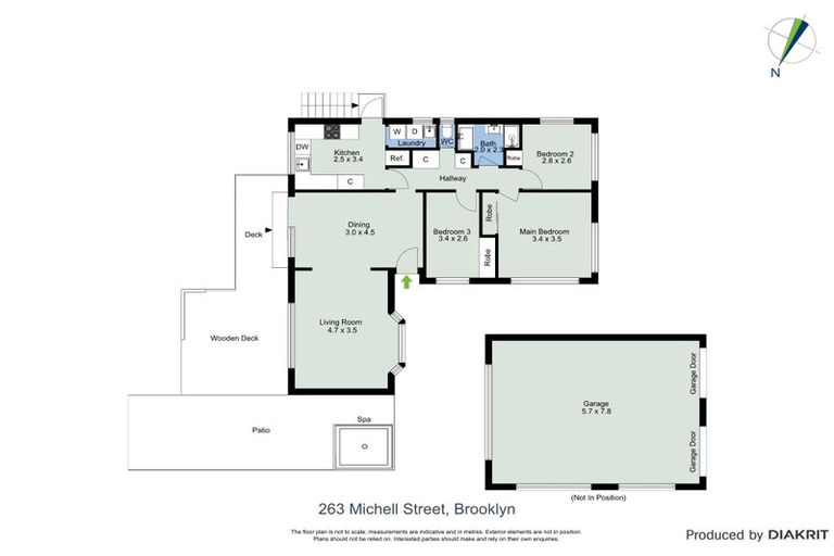 Photo of property in 263 Mitchell Street, Brooklyn, Wellington, 6021