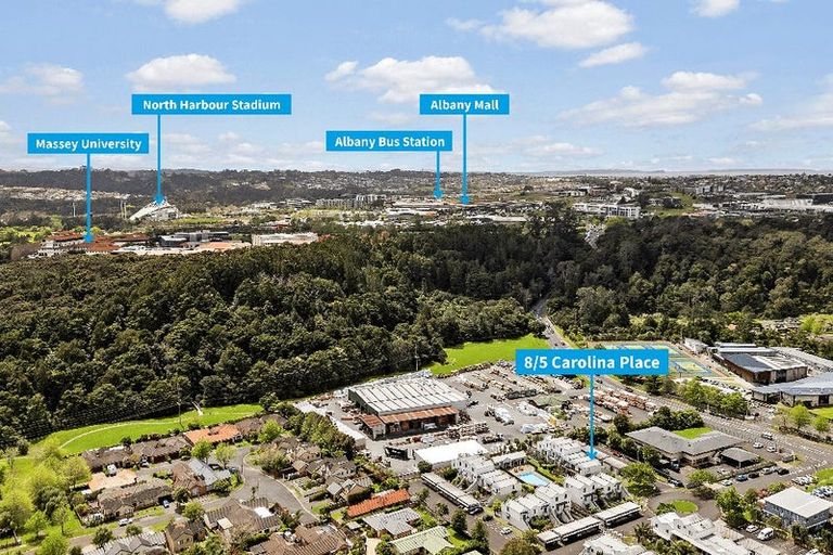 Photo of property in 8/5 Carolina Place, Albany, Auckland, 0632