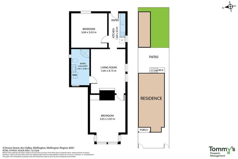 Photo of property in 4 Devon Street, Aro Valley, Wellington, 6021