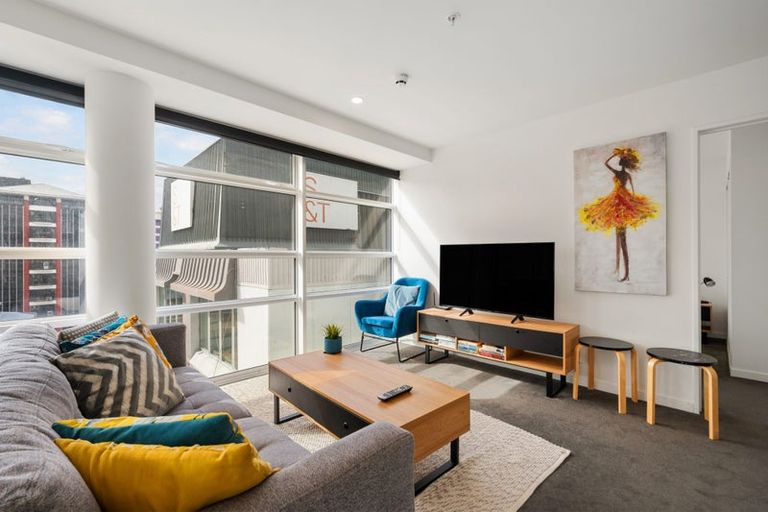 Photo of property in Pinnacle Apartments, E906/160 Victoria Street, Te Aro, Wellington, 6011