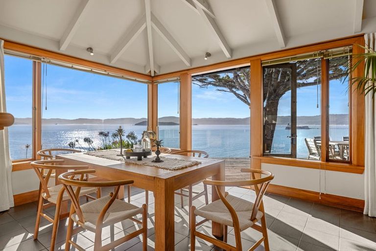 Photo of property in 1 Rangiuru Road, Mahina Bay, Lower Hutt, 5013