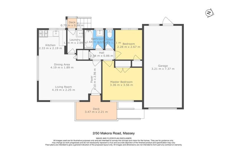 Photo of property in 2/50 Makora Road, Massey, Auckland, 0614