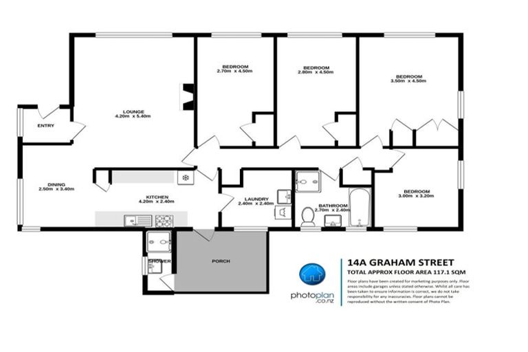 Photo of property in 14a Graham Street, Hamilton East, Hamilton, 3216