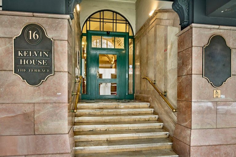 Photo of property in Kelvin House, 4h/16 The Terrace, Wellington Central, Wellington, 6011