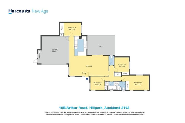 Photo of property in 15b Arthur Road, Hillpark, Auckland, 2102