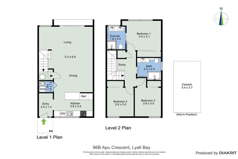Photo of property in 96 Apu Crescent, Lyall Bay, Wellington, 6022