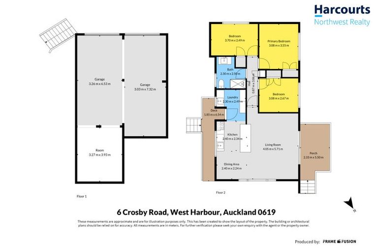 Photo of property in 6 Crosby Road, West Harbour, Auckland, 0618