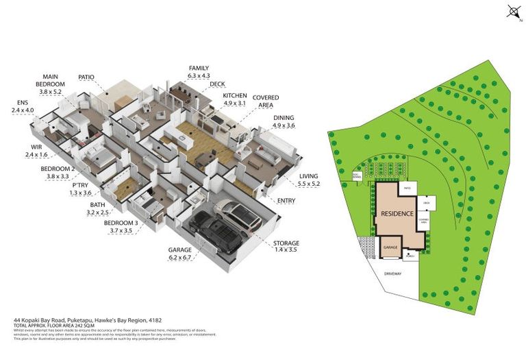 Photo of property in 44 Kopaki Bay Road, Puketapu, Napier, 4182