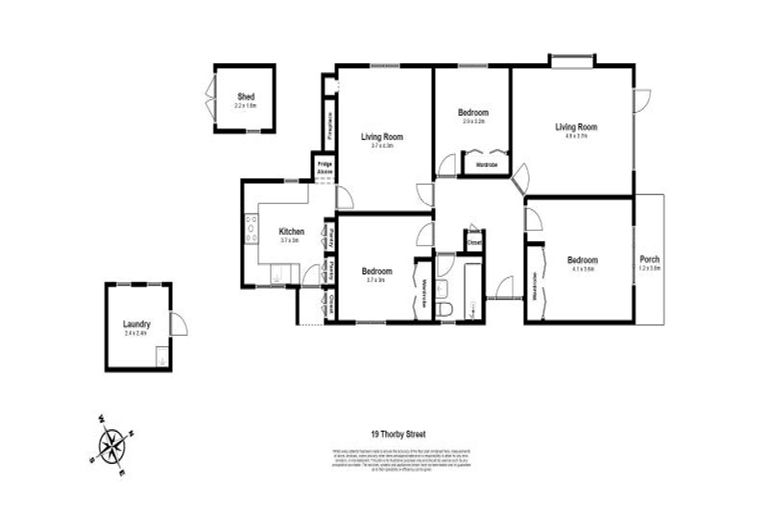 Photo of property in 19 Thorby Street, Northland, Wellington, 6012