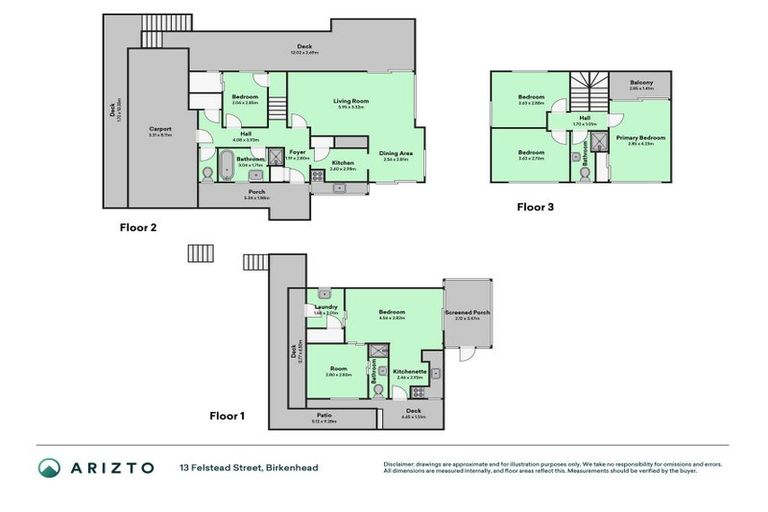 Photo of property in 13 Felstead Street, Birkenhead, Auckland, 0626