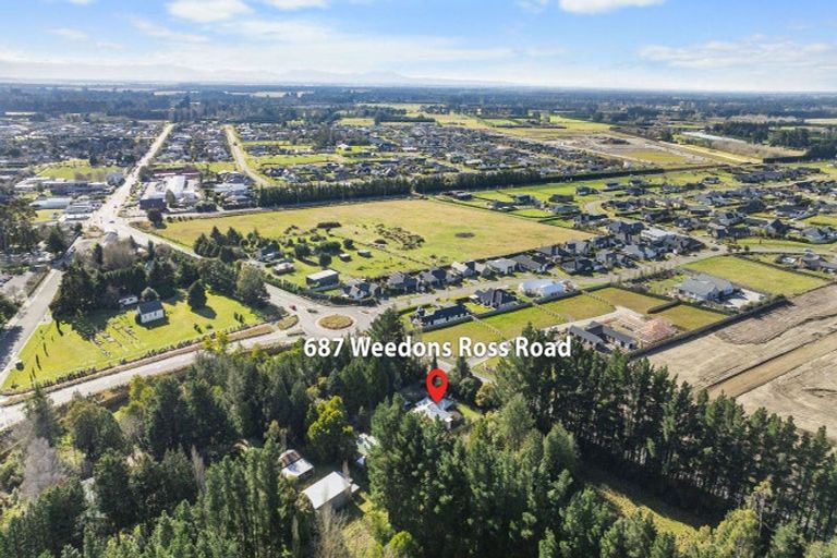 Photo of property in 687 Weedons Ross Road, West Melton, Christchurch, 7676