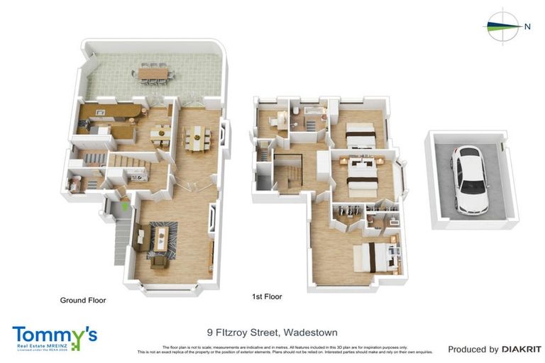 Photo of property in 9 Fitzroy Street, Wadestown, Wellington, 6012