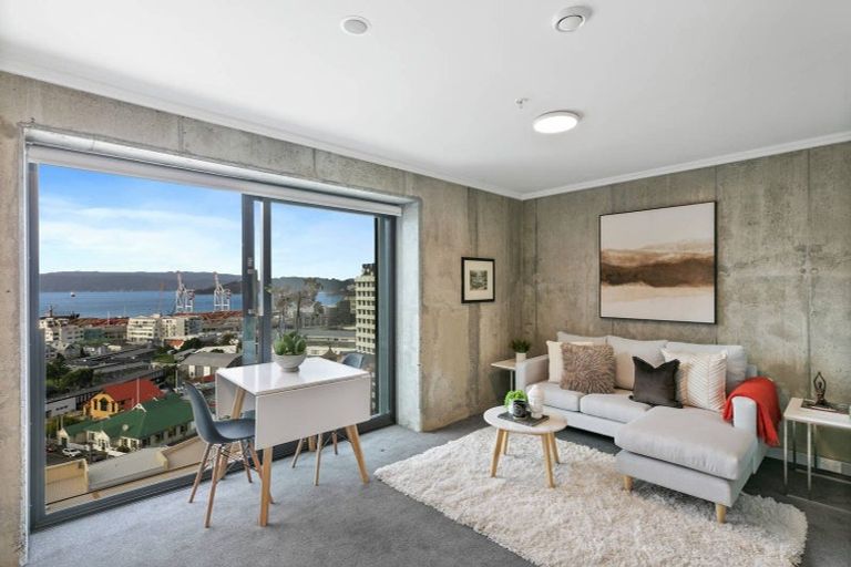 Photo of property in Frame Apartments, 901/111 Molesworth Street, Thorndon, Wellington, 6011