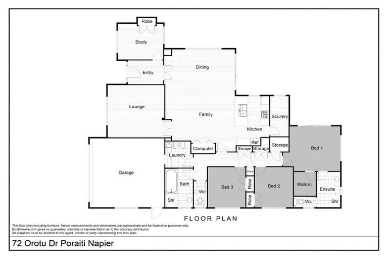 Photo of property in 72 Orotu Drive, Poraiti, Napier, 4112