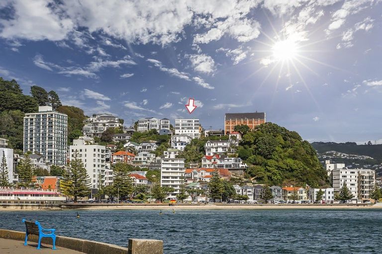 Photo of property in 2f5 Oriental Terrace, Mount Victoria, Wellington, 6011
