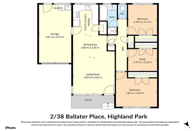 Photo of property in 2/38 Ballater Place, Highland Park, Auckland, 2010