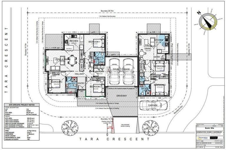 Photo of property in 36 Tara Crescent, Woodend, 7610