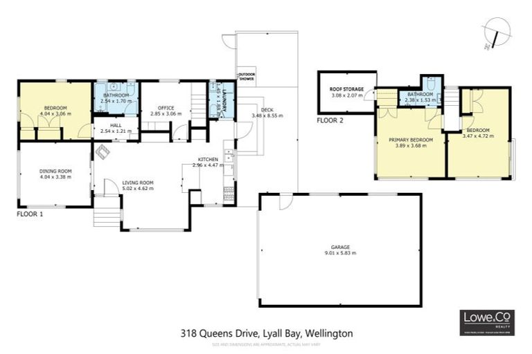 Photo of property in 318 Queens Drive, Lyall Bay, Wellington, 6022