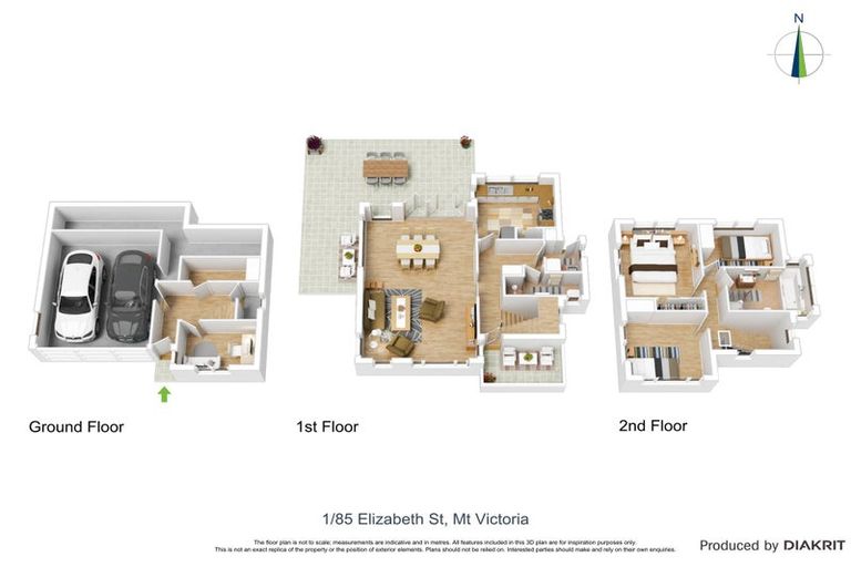Photo of property in 85u1 Elizabeth Street, Mount Victoria, Wellington, 6011