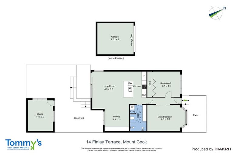 Photo of property in 14 Finlay Terrace, Mount Cook, Wellington, 6021