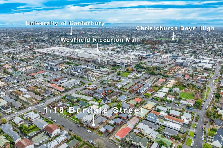 Photo of property in 1/18 Burdale Street, Riccarton, Christchurch, 8011