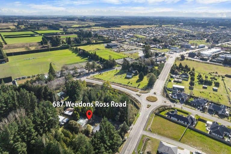 Photo of property in 687 Weedons Ross Road, West Melton, Christchurch, 7676