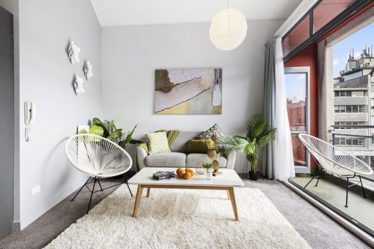 Photo of property in Hannahs Corner, 26/8 Leeds Street, Te Aro, Wellington, 6011