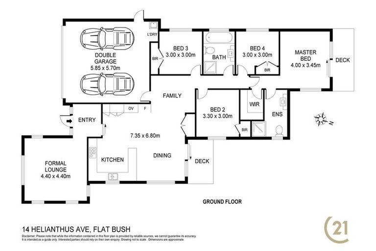 Photo of property in 14 Helianthus Avenue, Flat Bush, Auckland, 2019
