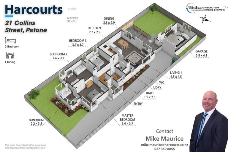 Photo of property in 21 Collins Street, Petone, Lower Hutt, 5012